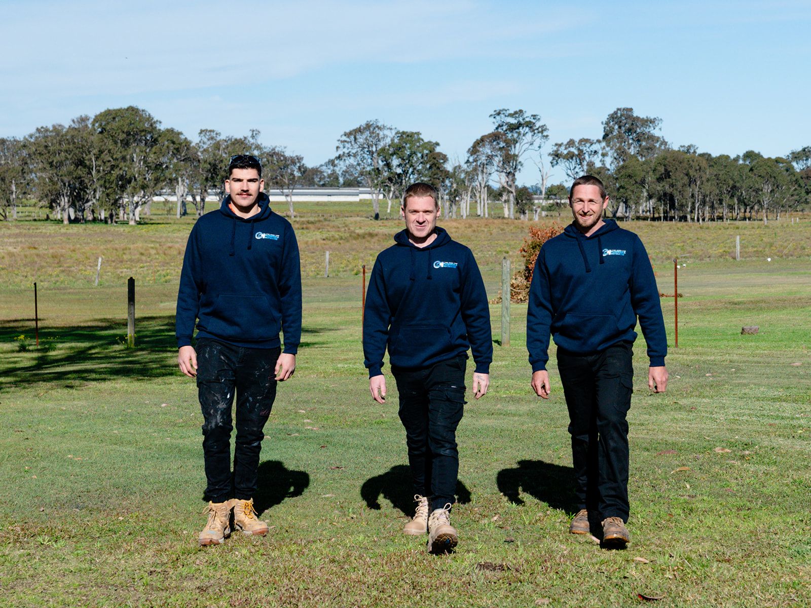 The On Time Plumbing team